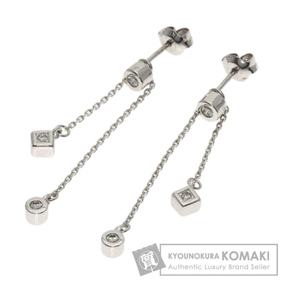 TASAKI Diamond earring K18 White Gold Ladies [Used]