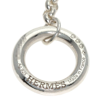 HERMES Shane Dunkle Enchainée Necklace Silver Ladies [Used]