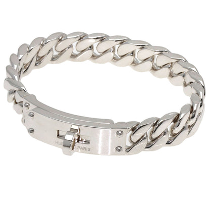 HERMES Kelly Gourmet XL Bracelet Silver Ladies [Used]