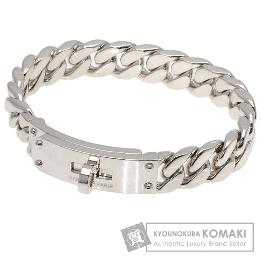 HERMES Kelly Gourmet XL Bracelet Silver Ladies [Used]