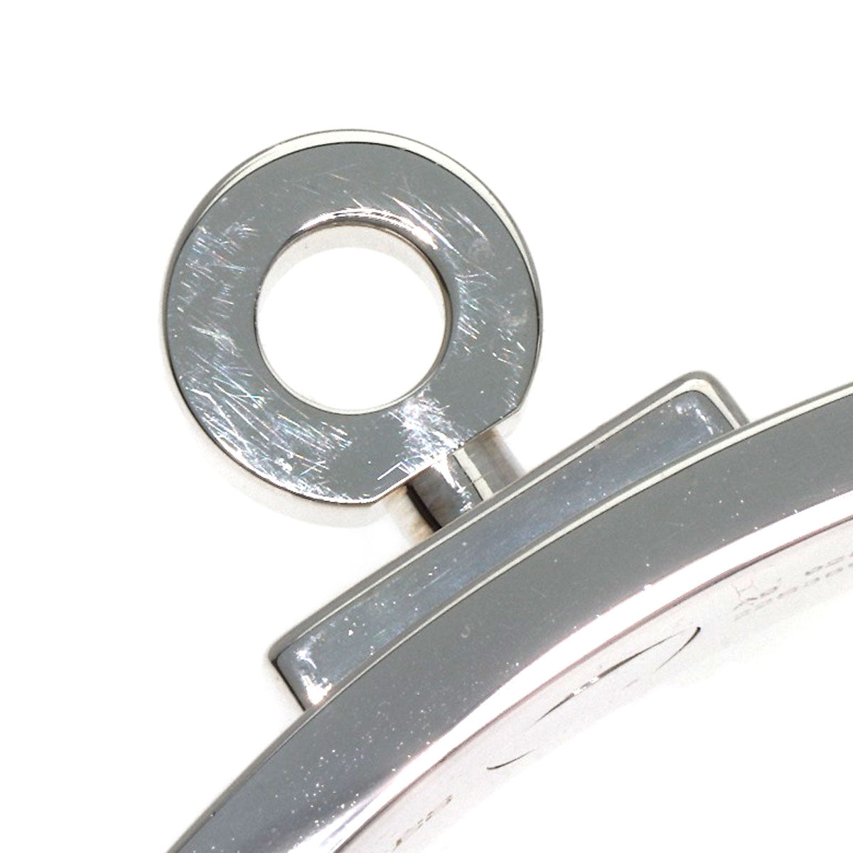 HERMES Kelly Gourmet XL Bracelet Silver Ladies [Used]