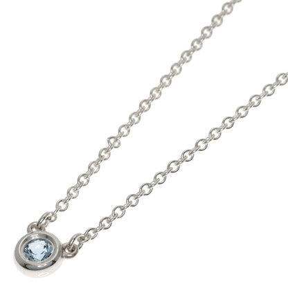 TIFFANY&Co. By The Yard Aquamarine Necklace Silver Ladies [Used]