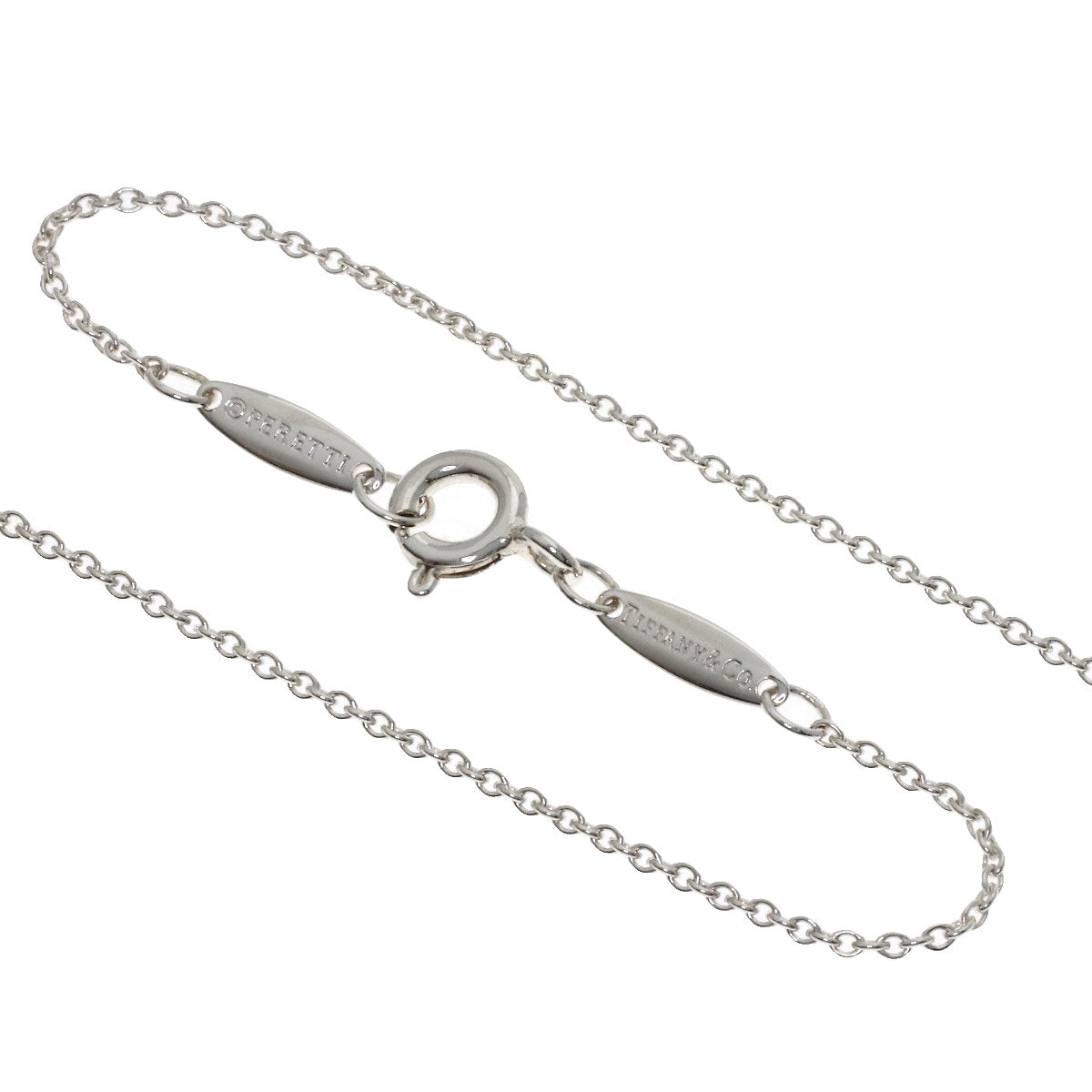 TIFFANY&Co. By The Yard Aquamarine Necklace Silver Ladies [Used]
