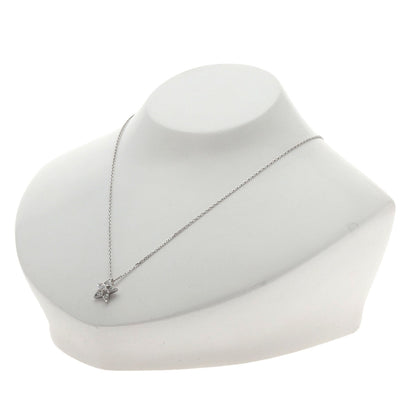 CHANEL Comet Small Diamond Necklace K18 White Gold Ladies [Used]