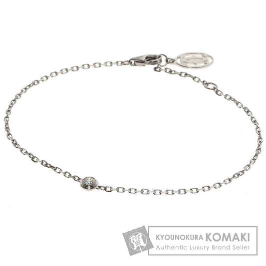CARTIER Damour Diamantleger SM Diamond Bracelet K18 White Gold Ladies [Used]