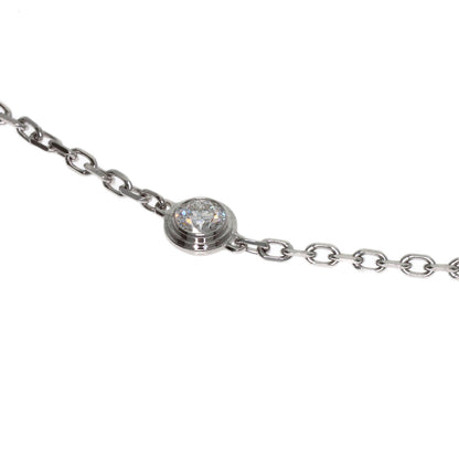 CARTIER Damour Diamantleger SM Diamond Bracelet K18 White Gold Ladies [Used]