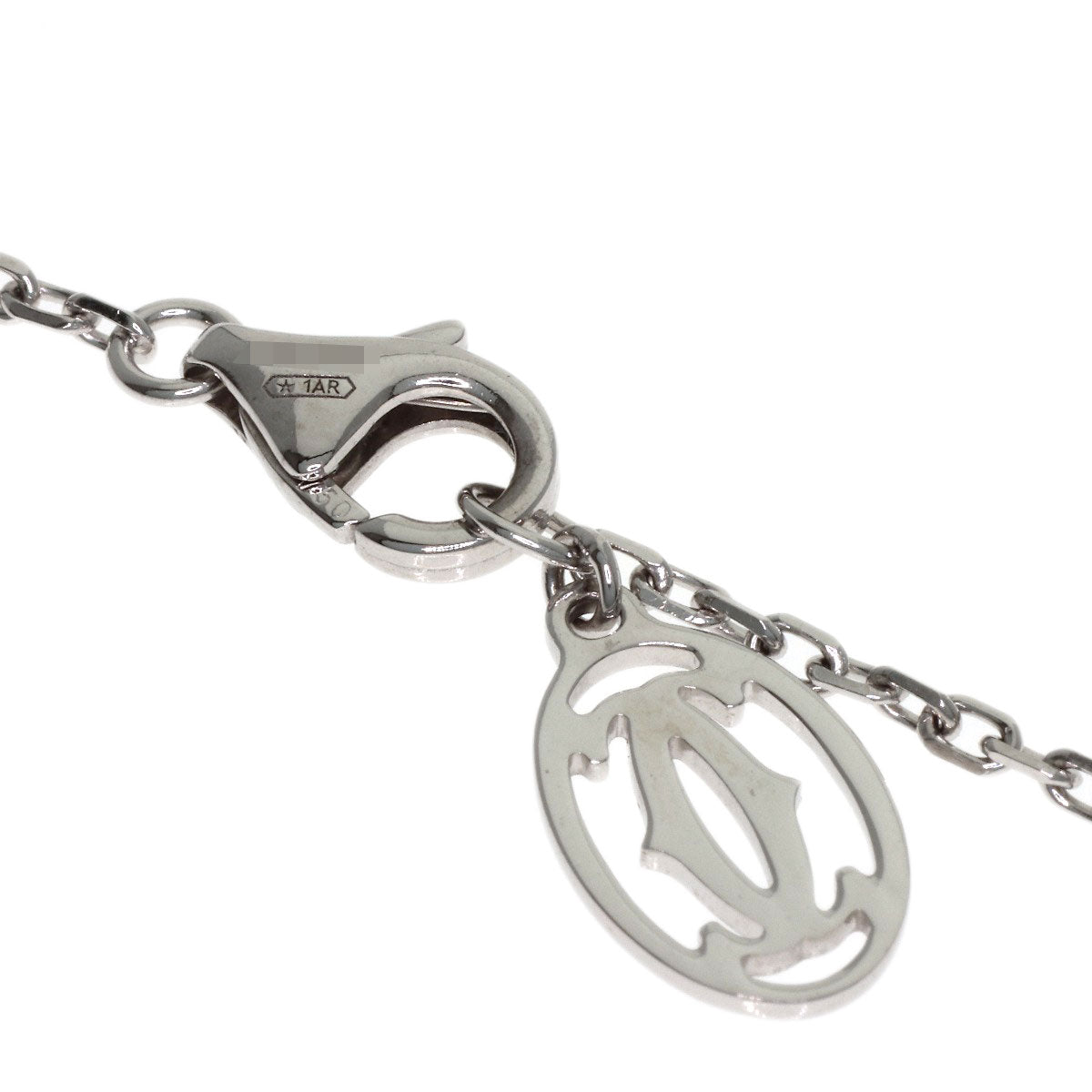 CARTIER Damour Diamantleger SM Diamond Bracelet K18 White Gold Ladies [Used]