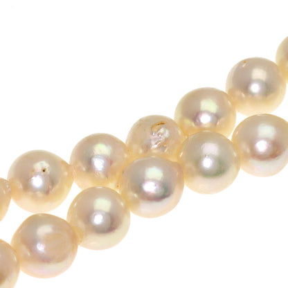 Akoya Baroque Pearl Pearl Necklace Silver 40.4g　Ladies