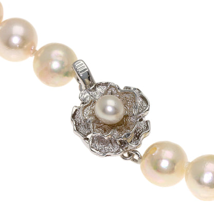 Akoya Baroque Pearl Pearl Necklace Silver 40.4g　Ladies