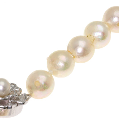 Akoya Baroque Pearl Pearl Necklace Silver 40.4g　Ladies
