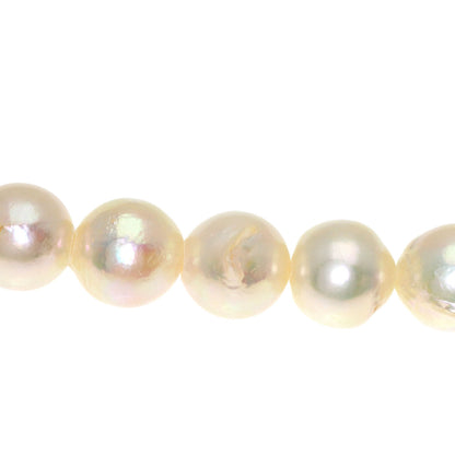 Akoya Baroque Pearl Pearl Necklace Silver 40.4g　Ladies