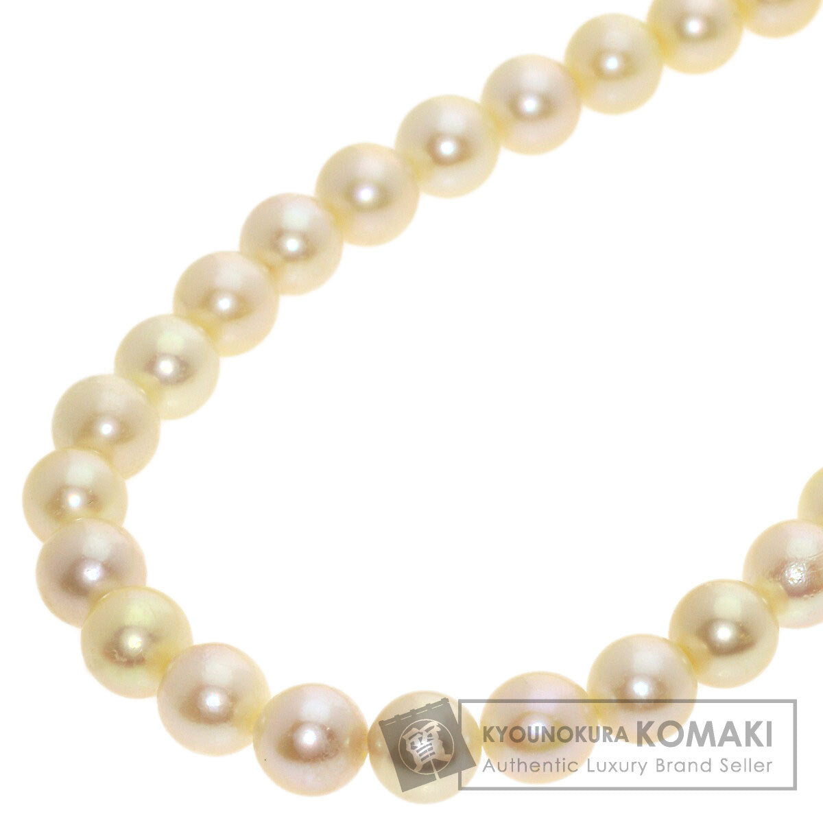 Akoya pearl Pearl Necklace Silver 25.2g　Ladies