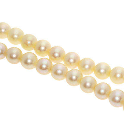 Akoya pearl Pearl Necklace Silver 25.2g　Ladies