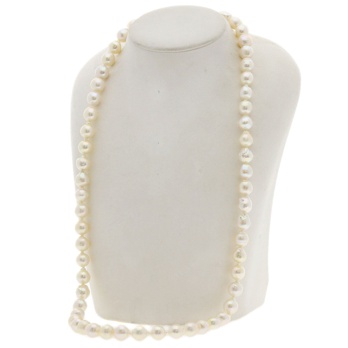 Baroque pearl Pearl Necklace Silver 89.5g　Ladies