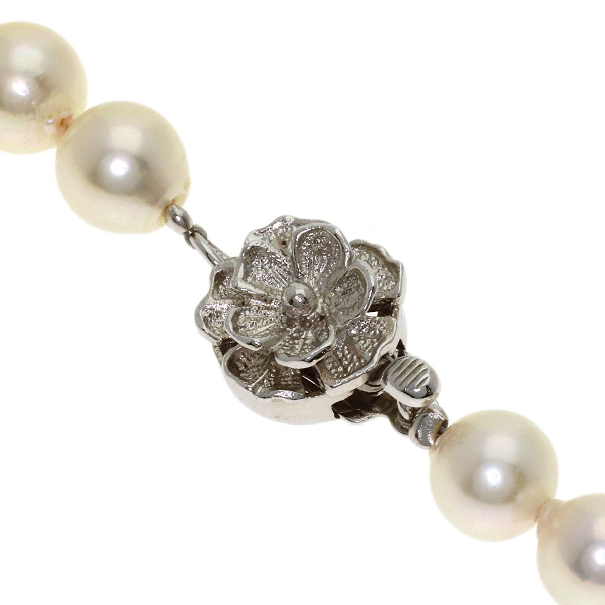 Akoya Baroque Pearl Pearl Necklace Silver 29.9g　Ladies