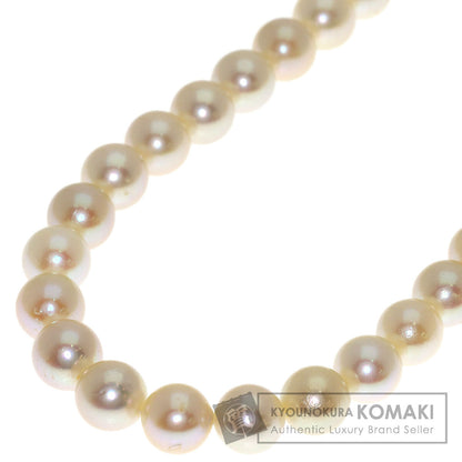 Akoya pearl Pearl Necklace Silver 32.4g　Ladies