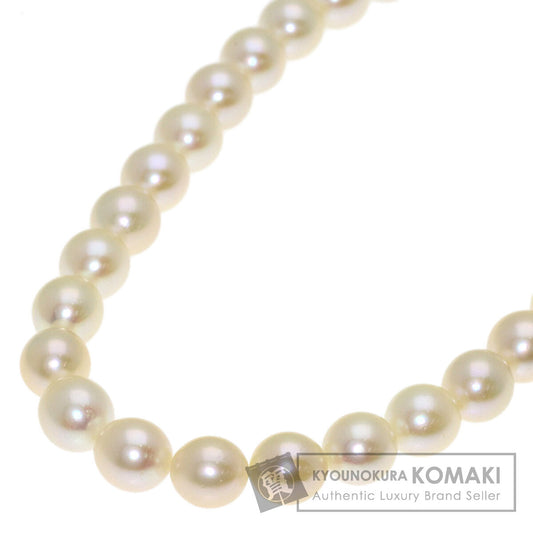 Akoya pearl Pearl Necklace Silver 21.8g　Ladies