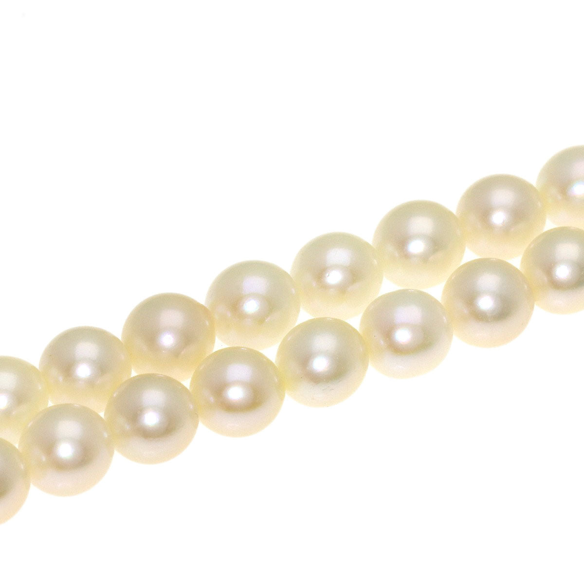 Akoya pearl Pearl Necklace Silver 21.8g　Ladies