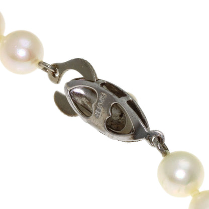 Akoya pearl Pearl Necklace Silver 21.8g　Ladies