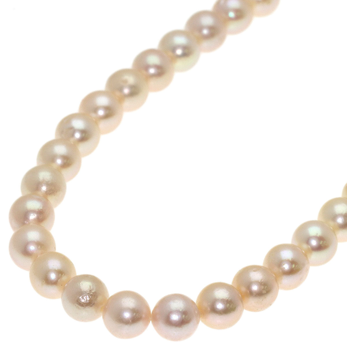 Akoya pearl Pearl Necklace Silver 38g　Ladies