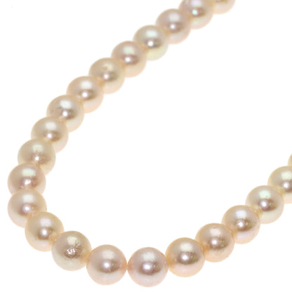 Akoya pearl Pearl Necklace Silver 38g　Ladies