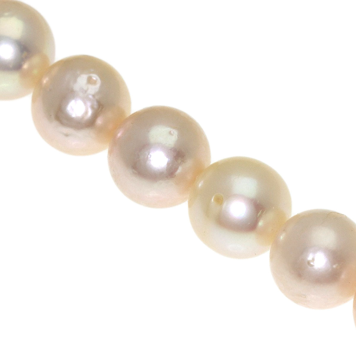 Akoya pearl Pearl Necklace Silver 38g　Ladies