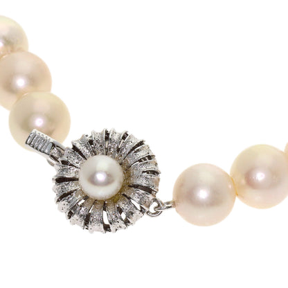 Akoya pearl Pearl Necklace Silver 48.5g　Ladies