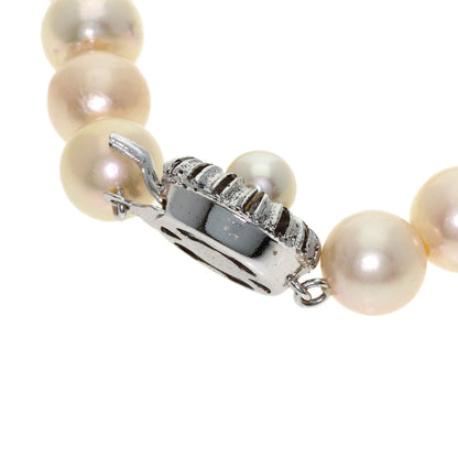 Akoya pearl Pearl Necklace Silver 48.5g　Ladies