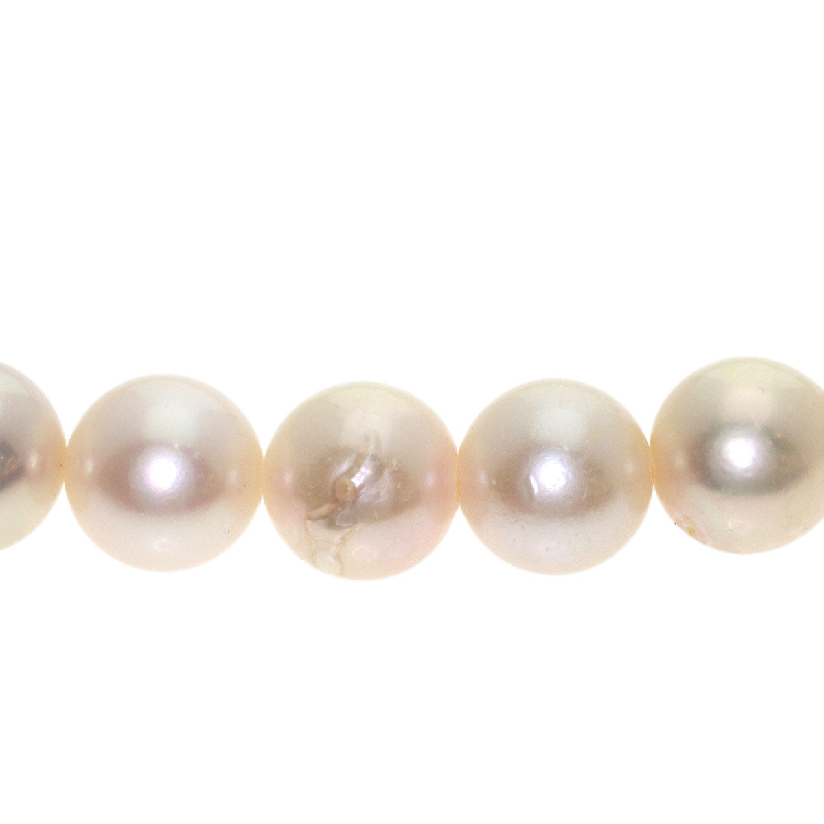 Akoya pearl Pearl Necklace Silver 48.5g　Ladies