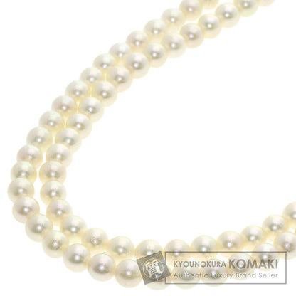 Akoya Pearl Pearl 2 series Necklace Silver 48.5g　Ladies