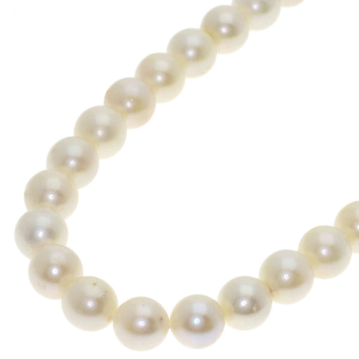 Akoya pearl Pearl Necklace Silver 30.4g　Ladies