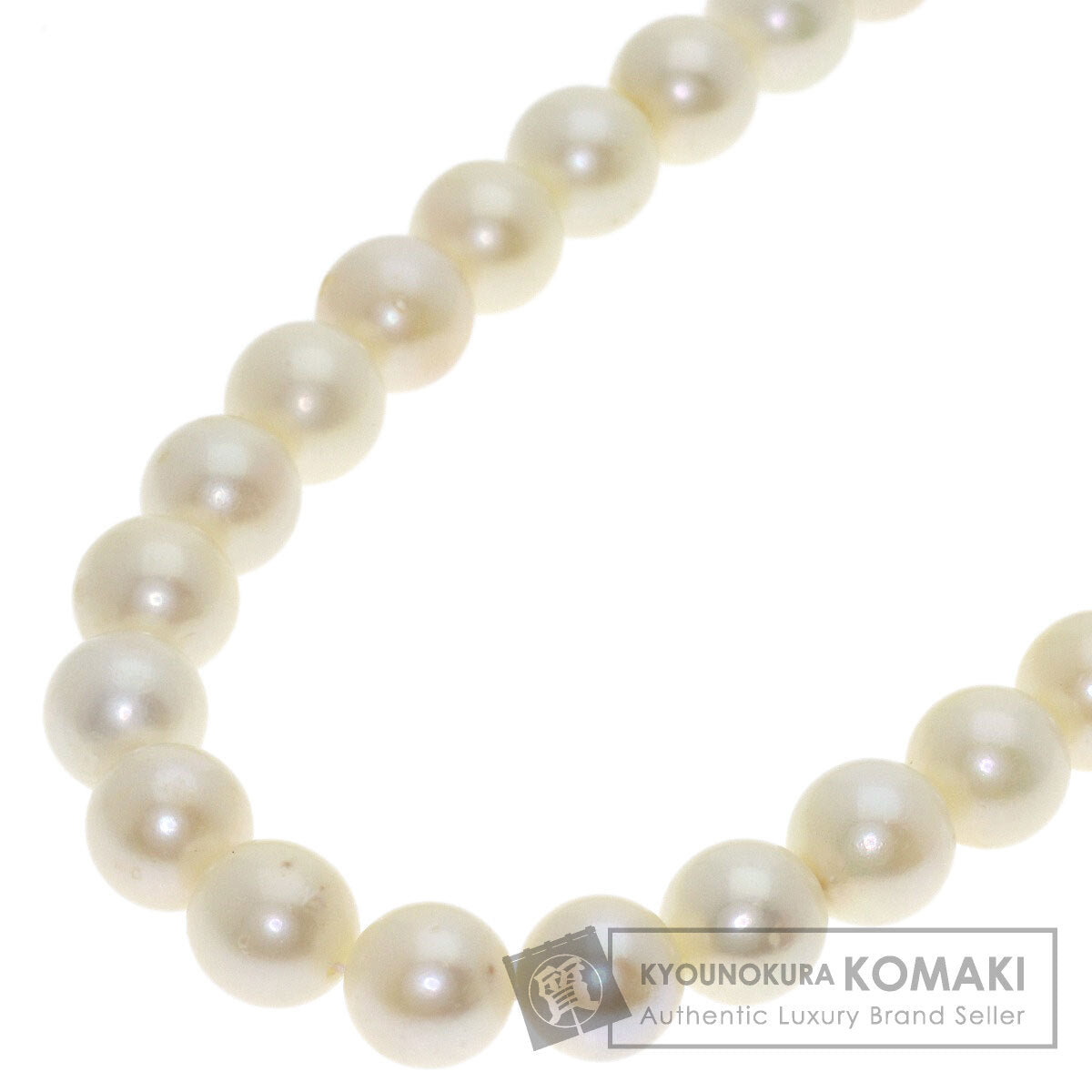Akoya pearl Pearl Necklace Silver 30.4g　Ladies