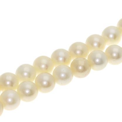 Akoya pearl Pearl Necklace Silver 30.4g　Ladies