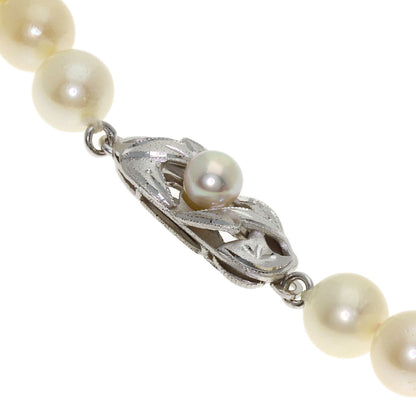 Akoya pearl Pearl Necklace Silver 30.4g　Ladies
