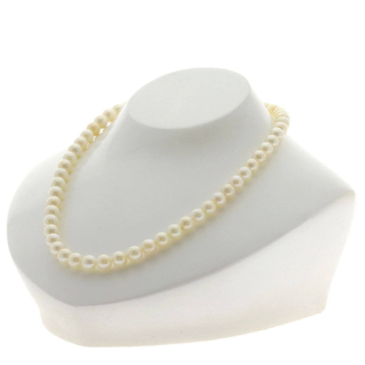 Akoya pearl Pearl Necklace Silver 30.4g　Ladies