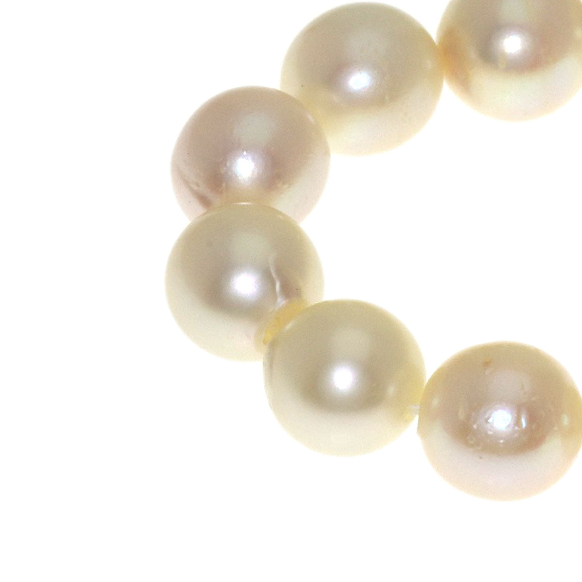 Akoya pearl Pearl Necklace Silver 30.6g　Ladies