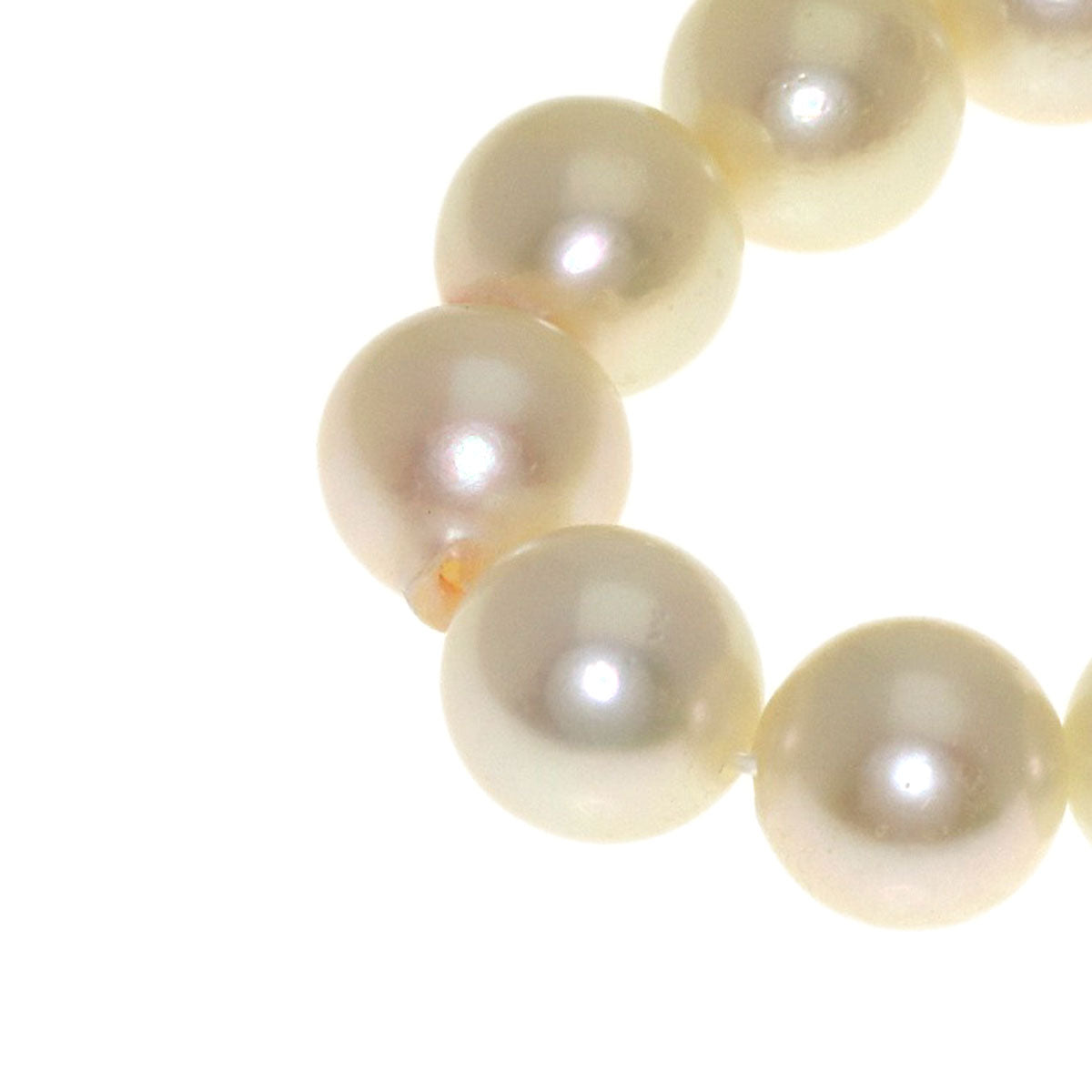 Akoya pearl Pearl Necklace Silver 30.6g　Ladies