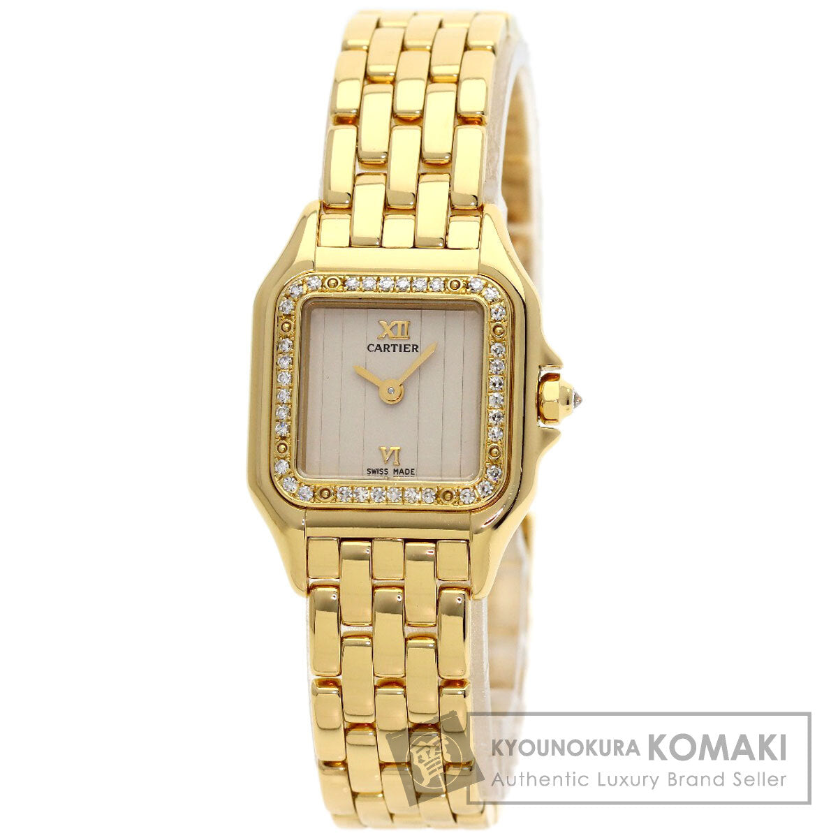 CARTIER PANTHERESM Watches K18 Yellow Gold/18K Yellow Gold Ladies