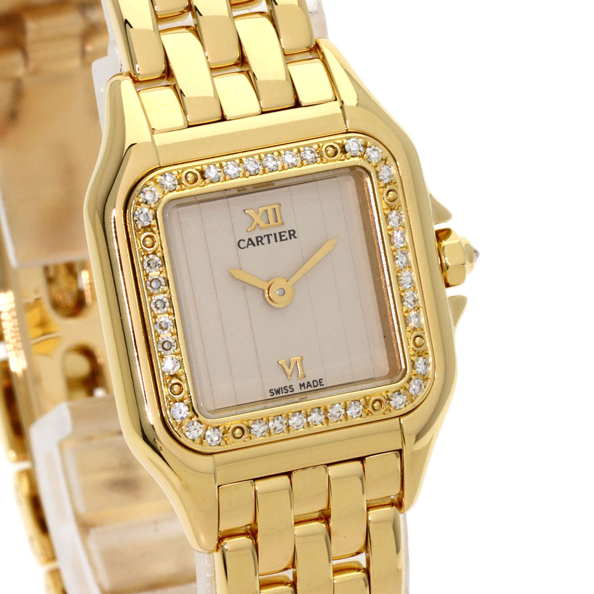 CARTIER PANTHERESM Watches K18 Yellow Gold/18K Yellow Gold Ladies