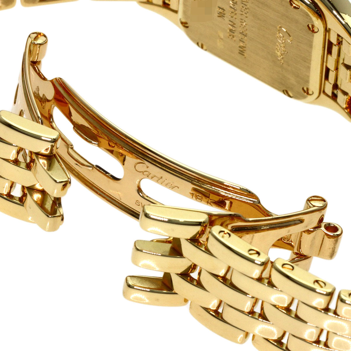 CARTIER PANTHERESM Watches K18 Yellow Gold/18K Yellow Gold Ladies