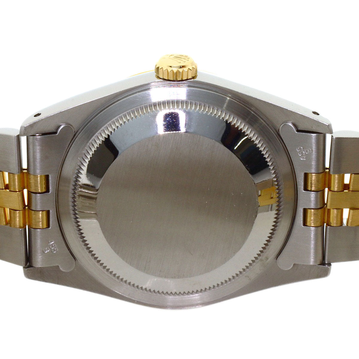 ROLEX Datejust Pyramid Roman Watches 16233 Stainless Steel/SSxK18YG mens