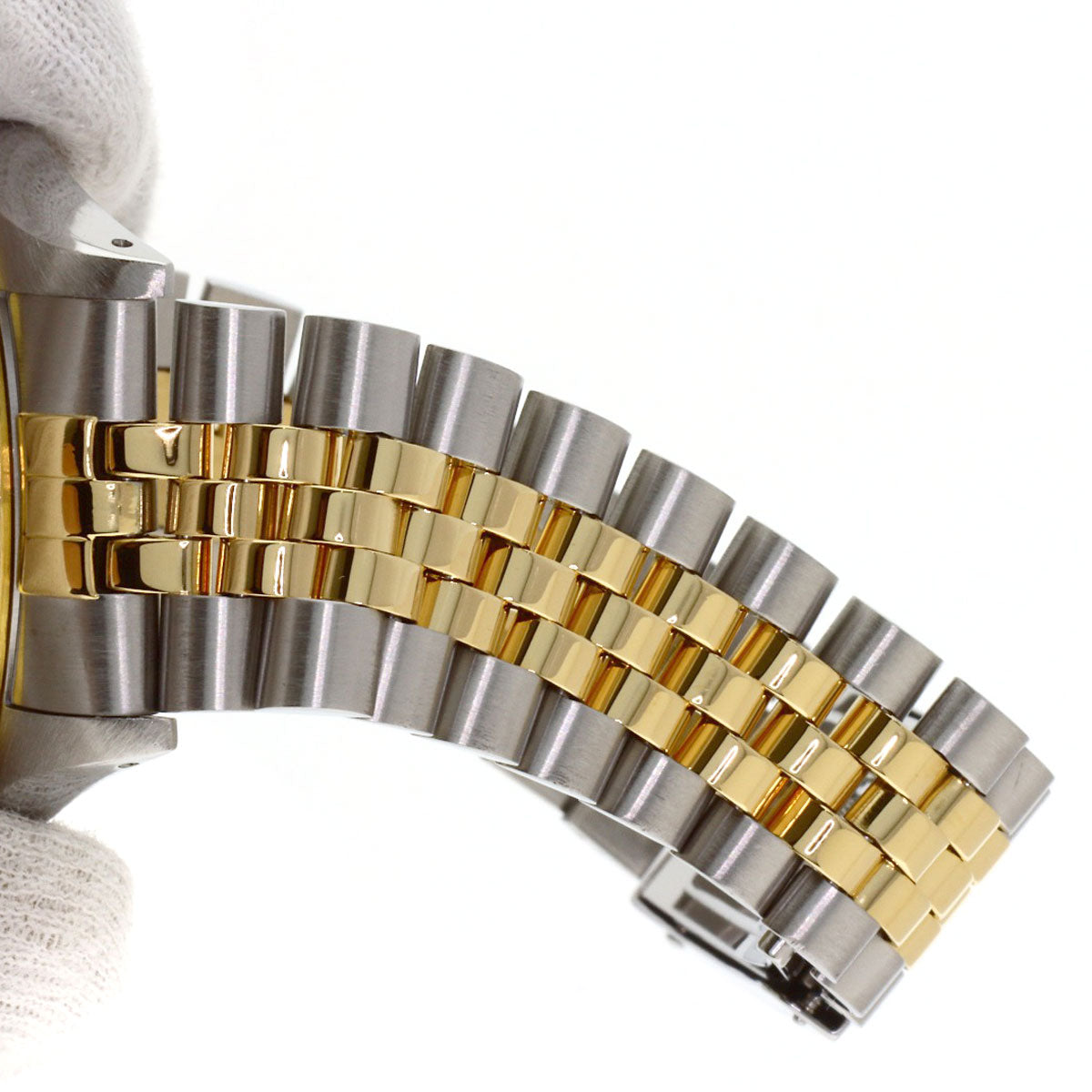 ROLEX Datejust Pyramid Roman Watches 16233 Stainless Steel/SSxK18YG mens