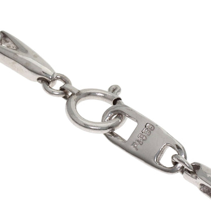 0.1ct Diamond Bracelet Platinum PT850 8.8g　Ladies