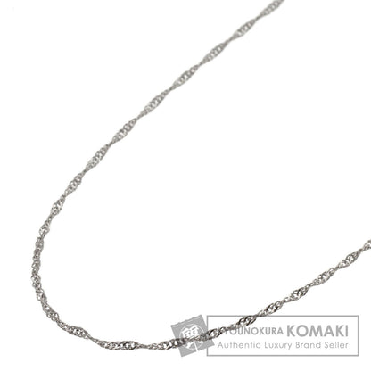 Screw Chain 17.3" Necklace Platinum PT850 1.8g　Ladies