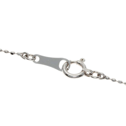 Chain 15.7" Necklace K18 White Gold 1.2g　Ladies