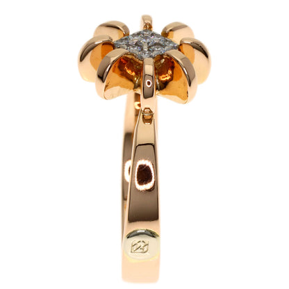 Diamond Ring K18 Pink Gold 5g　Ladies
