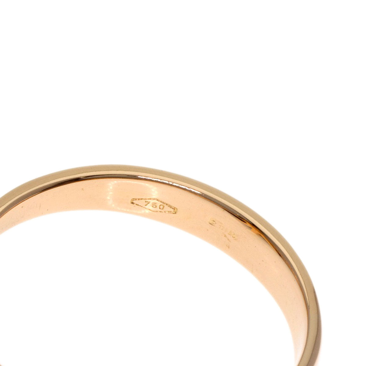 Diamond Ring K18 Pink Gold 5g　Ladies