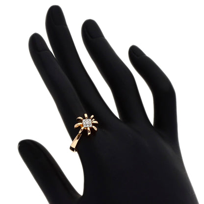 Diamond Ring K18 Pink Gold 5g　Ladies