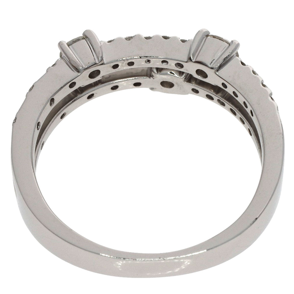 0.5ct Diamond Ring Platinum PT900 5.1g　Ladies