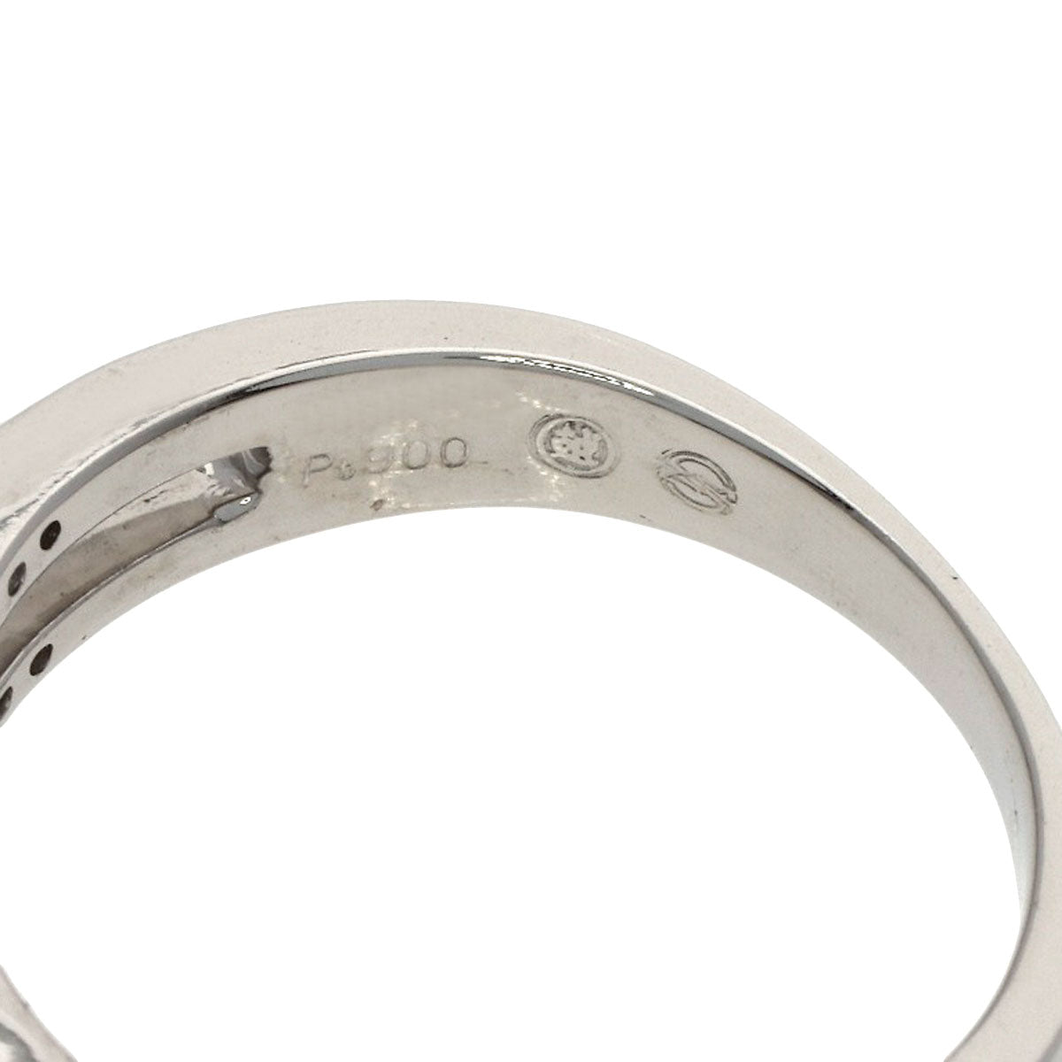 0.5ct Diamond Ring Platinum PT900 5.1g　Ladies